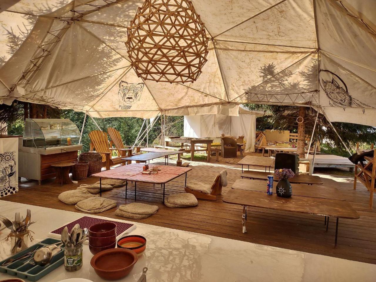 Eco Glamping - Carpathians. Retreat Hub Dzin Space Verkhovyna Exterior foto